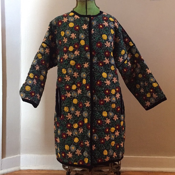 Nwt Gorman Daisy Reversible Coat 